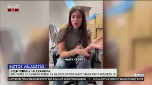 Szentkirályi Alexandra: Brüsszel el akarja venni az olcsó orosz gázt Magyarországtól is - HírTV
