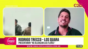 MODO DIRECTO - RODRIGO TRECCO - LOS QUARA PRESENTARON “NO ALCANZAN LAS FLORES”