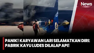 Pabrik Pengolahan Kayu Ludes Terbakar, Api Cepat Menjalar dari Tengah Bangunan | iNews Prime 25/9