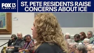 St. Pete residents bring up ICE concerns