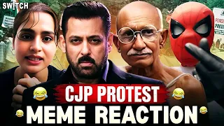 CJP Protest MEME REACTION: Gen-Z's Funniest Viral Memes? 😂
