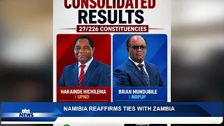 PRESIDENT NANDI-NDAITWAH REAFFIRMS TIES WITH ZAMBIA - nbc