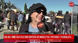 DÍA DEL NIÑO EN ATSA CON SORTEOS DE BICICLETAS, PAYASOS Y CHOCOLATE