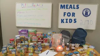 Community Services Clearinghouse asking for donations toward meals for kids