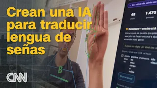 A student created an AI that translates sign language