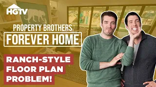 Fixing the Fireplace Problem  - Full Episode Recap | Property Brothers: Forever Home | HGTV