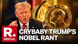 'An Indelible Stain': Bitter Donald Trump Rants Over Nobel Peace Prize Snub & Attacks Norway