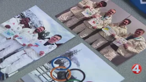 Students share words of encouragement to Olympians