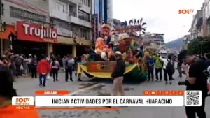 Áncash: inician actividades por el carnaval Huaracino