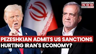 Pezeshkian Admits US Sanctions Are Hurting Iran’s Economy Amid War? Here’s What He Said | Watch