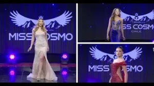 El glamour invade la final con el desfile de trajes de noche