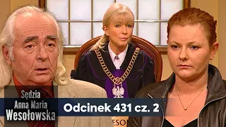 Sędzia Anna Maria Wesołowska odc. 431, część 2👩🏼‍⚖️