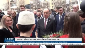 Presidenti shqiptar, në përfundim të vizitës në Maqedoninë e Veriut, sot ka vizituar Tetovën