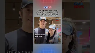 OFW surprises brother after 3 years apart | GMA News Feed