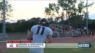 Inman shuts out Sedgwick 71-0 in Game of the Week