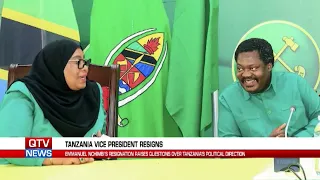 TANZANIA’S VICE PRESIDENT EMMANUEL NCHIMBI RESIGNS FROM OFFICE.