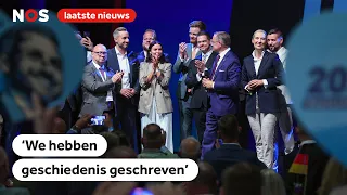 AfD members cheer after landslide victory in Saxony-Anhalt