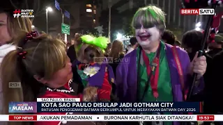 Batman Day Bikin São Paulo Berasa Gotham City Beneran #BeritasatuMalam