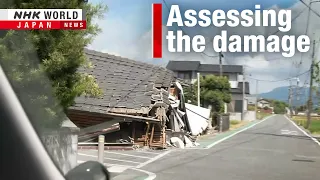 Cleanup and rescue efforts continue in quake-hit KumamotoーNHK WORLD-JAPAN NEWS