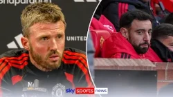"Bruno is fully committed to this club" Carrick confirms Fernandes will remain Man Utd captain
