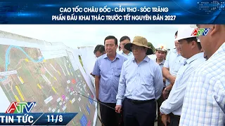 CHAU DOC - CAN THO - SOC TRANG EXPRESSWAY STRIVES FOR COMPLETION BEFORE 2027 LUNAR NEW YEAR