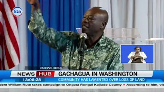 Gachagua Vows to Return Maa Ancestral Land to Rightful Owners Under Next Government