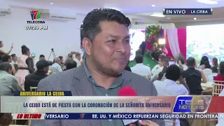 La Ceiba is celebrating with the coronation of the anniversary queen