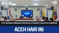 UTU Discusses Strengthening Islamic Sharia Values on Campus | Aceh News Today