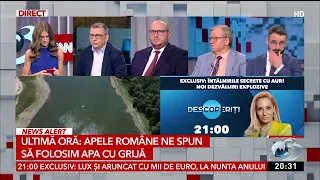Breaking News: Apele Române urges us to use water sparingly