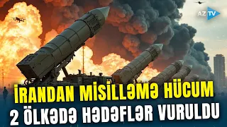 İrandan regionu çalxalayan " İLDIRIM" ƏMƏLİYYATI - Raketlər 2 ölkədə ABŞ sistemlərini MƏHV ETDİ