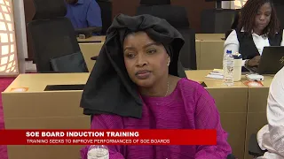 SOE COMMISSION CONDUCTS INDUCTION TRAINING FOR BOARD MEMBERS