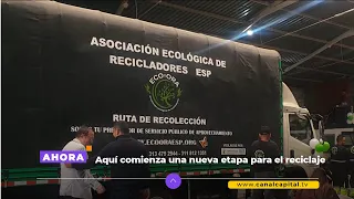 This Is How the New Facility for Sorting Recovered Materials in Bogotá Works | Current Events