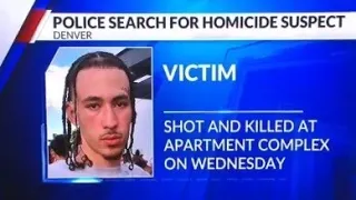 Denver police search for suspect who shot, killed man