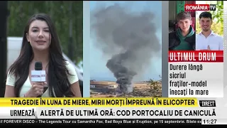 Alex and Marie are the young couple who died in the plane crash in Greece