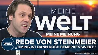 MY OPINION: Steinmeier and the AfD in Saxony-Anhalt! Neutrality of the office called into question