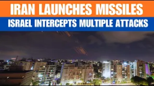 Iran Targets Israel's Capital | Israeli Air Defense Intercept Iranian Missiles | News9