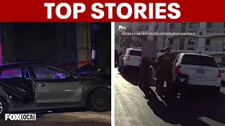 Woman killed in Philadelphia crash; masked City Hall threat suspect arrested