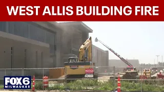 West Allis-West Milwaukee DPW fire, building under construction | FOX6 News Milwaukee