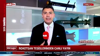 Live broadcast from ROKETSAN facilities #News #Agenda