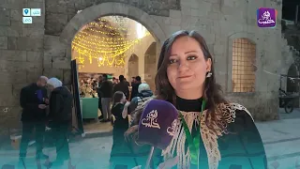 افتتاح "سوق جارة القلعة" في خان الشونة بحلب القديمة لدعم المشاريع الصغيرة