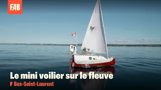 Baluchon - le micro voilier vedette des mers, de passage à Rimouski ⛵ | FAB