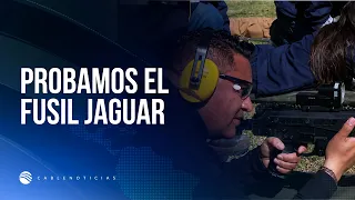 EXCLUSIVE | Does the Jaguar rifle actually work? Cablenoticias tested it inside Indumil