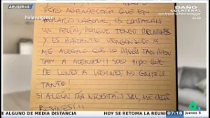 Cuelga un cartel por las ruidosas relaciones sexuales de sus vecinos en horario laboral - Aruser@s