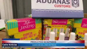 20 FEB 2026 Aduana de San Antonio detecta contenedor con perfumes y tecnología falsificada