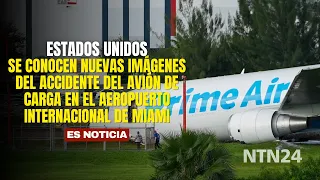 NEW FOOTAGE released of cargo plane crash at Miami International Airport