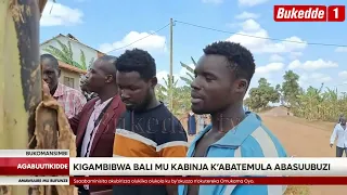 Agabuutikidde: Poliisi e Bukomansimbi ekutte abavubuka 5 ku bigambibwa nti beenyigira mu kabinja ak