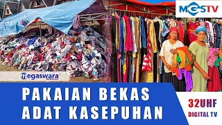 DONATED CLOTHES NEATLY ORGANIZED FOR THE COMFORT OF FIRE SURVIVORS IN KASEPUHAN CIPTAMULYA INDIGE...