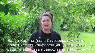 We stand for a united Moldovan Orthodox Church