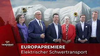 Berlin Starts the Future: Giant Turbine Transported Emission-Free - An Inquiry
