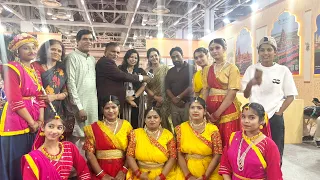 जानी मानी कथक नृत्यांगना अनु सिन्हा | UP Tourism Pavilion | UPITS 2026 | Kathak Dance